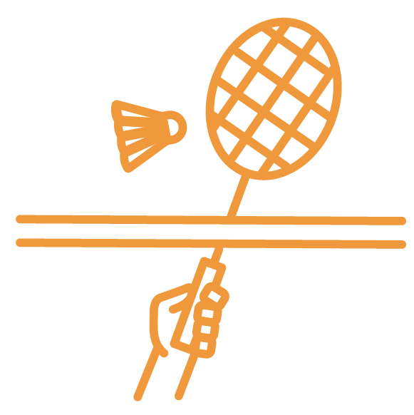 badminton voetbal
